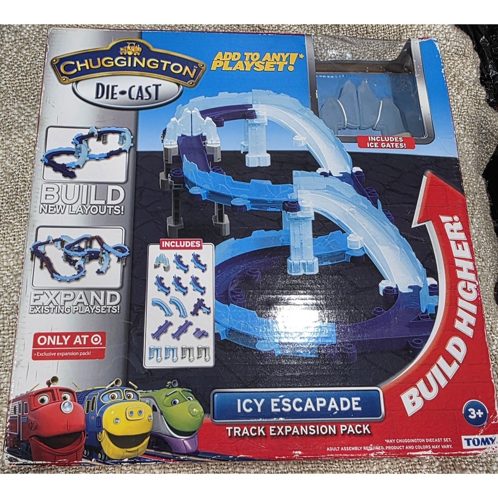 Brand New Rare Chuggington Die-Cast Icy Escapade TRACK EXPANSION‎ PACK Ice Gates